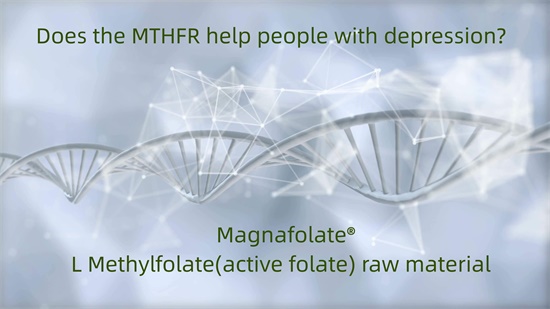 Does the MTHFR help people with depression?