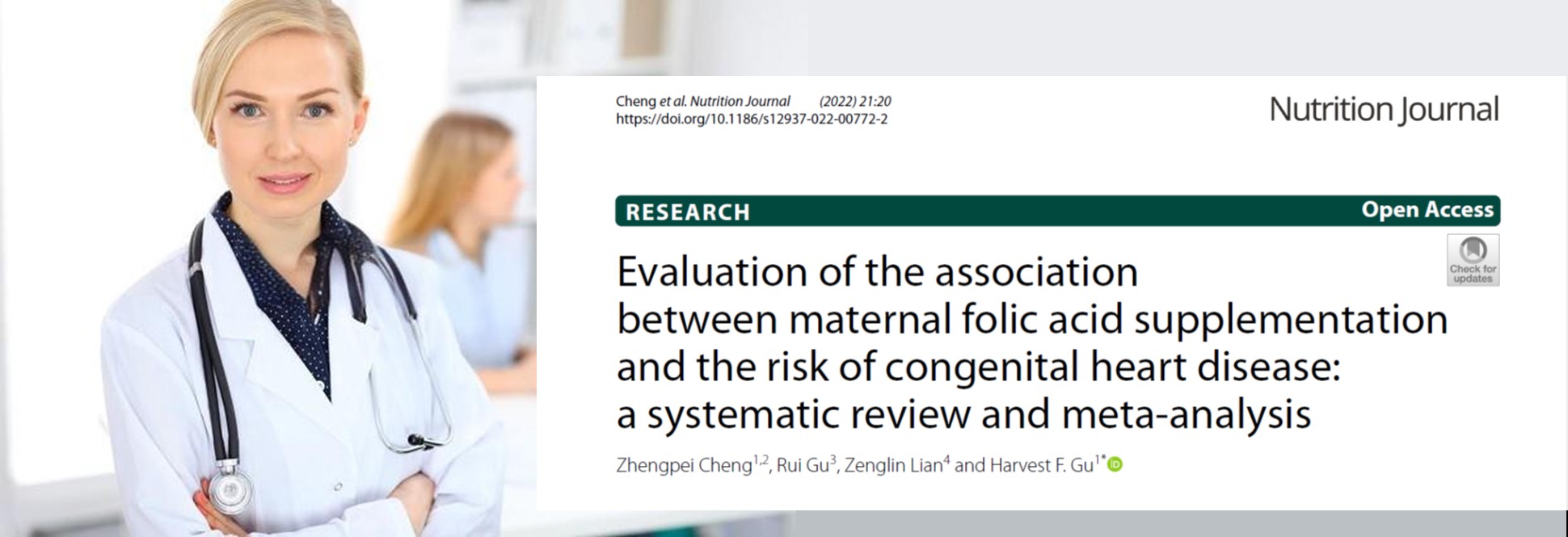 Folic acid Supplementation in Pregnancy: A Review of Congenital Heart Disease Risk and Recommendations