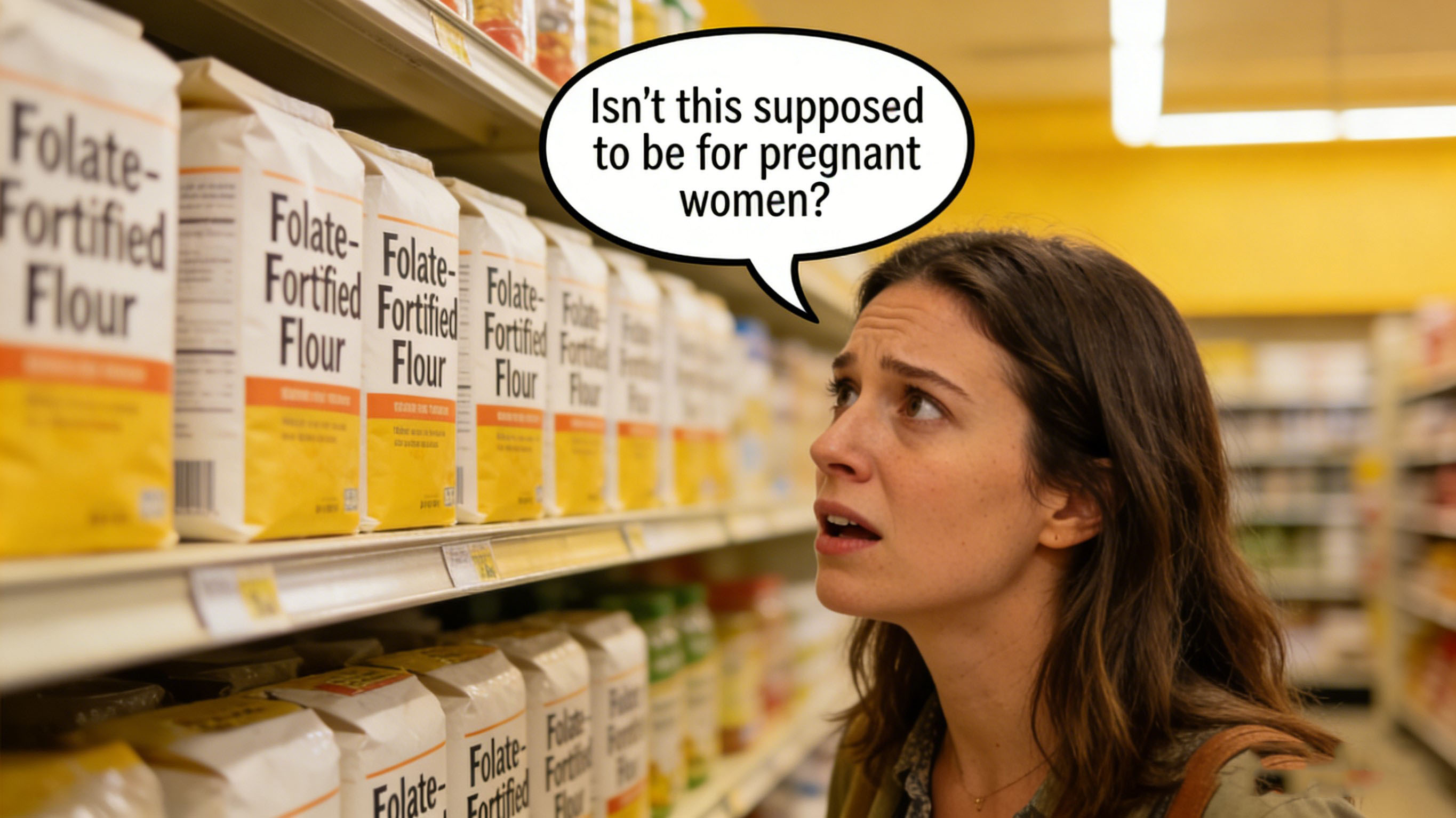 Folate-Fortified Flour: Don’t Let It Remain Just a Concept—The 