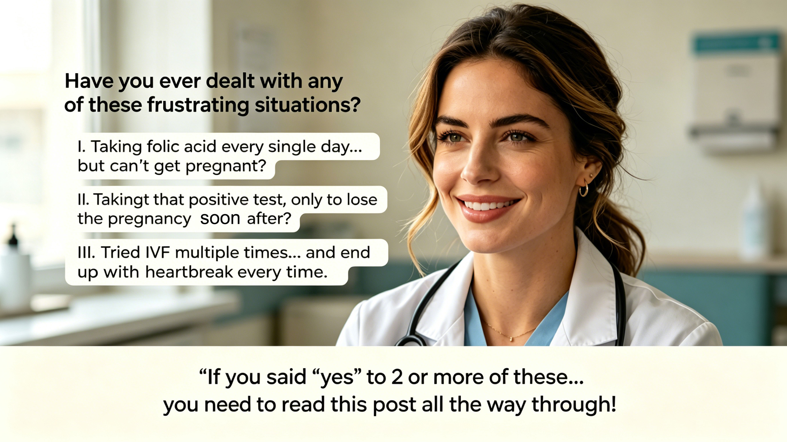 Taking Folic Acid for Three Years but Still Not Pregnant? The Truth Revealed by a Reproductive Doctor